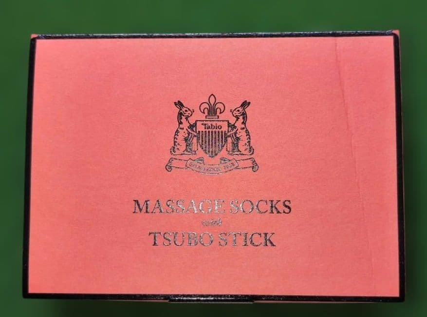 【Unused】Tabio Massage Socks with Acupoint Stick