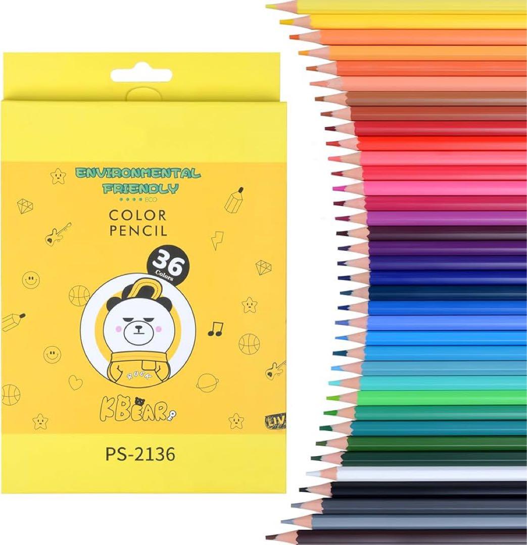 PENSING Oil-Based Colored Pencils 36 Colors PS-2136