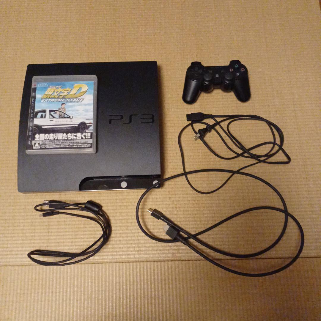 PS3 Console, Wireless Controller, Initial D