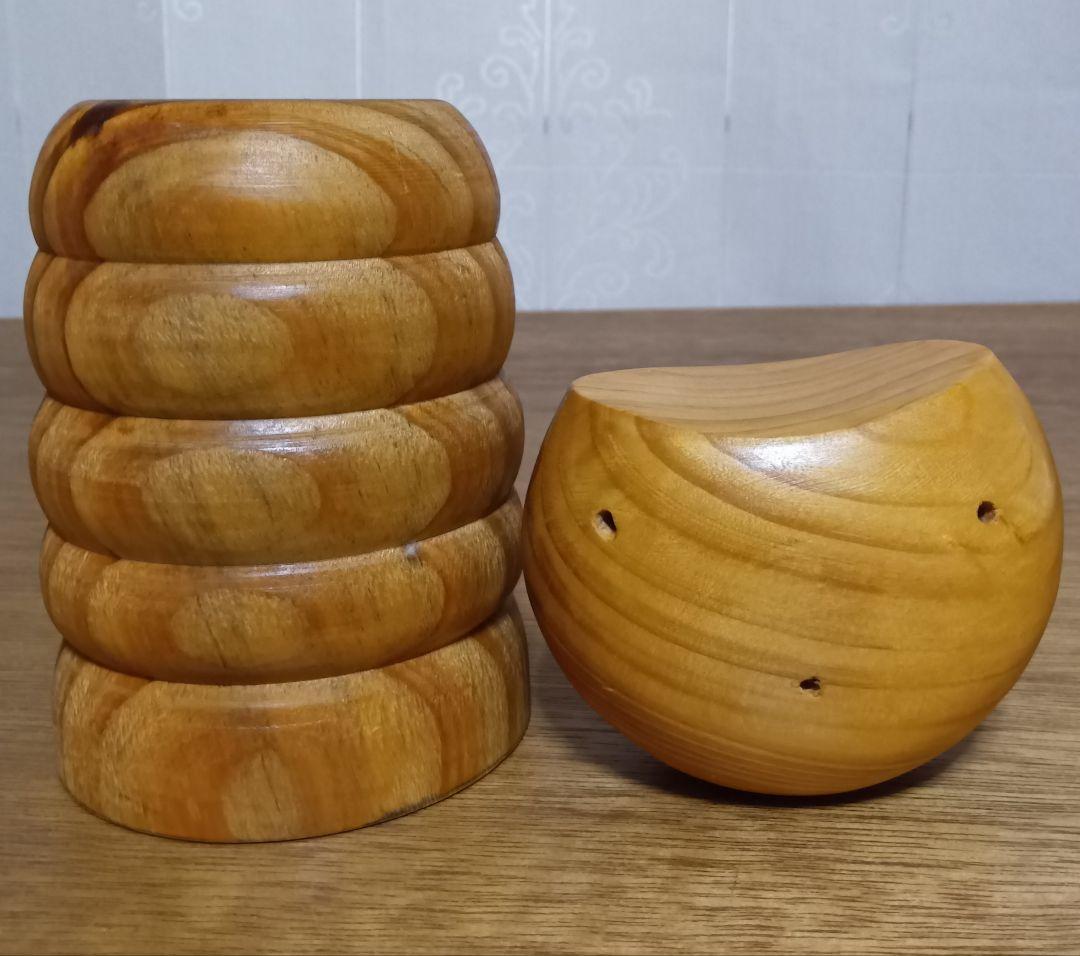 Wooden Creative Craft Object - Kokeshi Doll Style