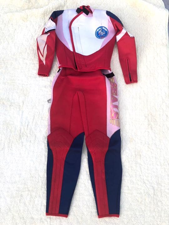Used wetsuit, summer use, SM size, diving, 2-piece, with bolero