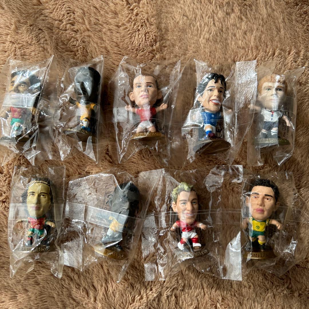 Corinthian MicroStars - 9-Piece Set with Gold Bases (Drogba, Rooney, etc.)