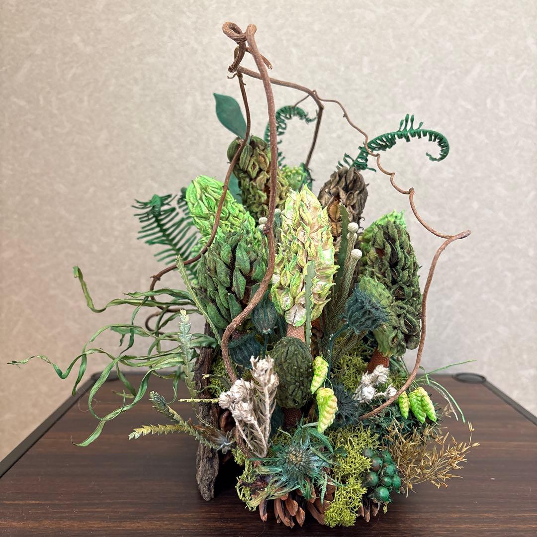Weird Mountain (Colored Dried Plants)