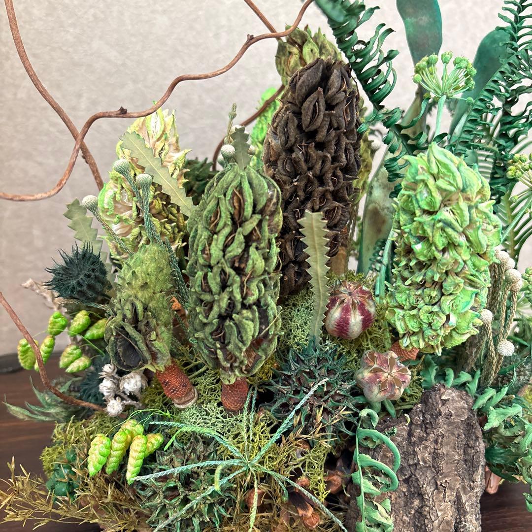 Weird Mountain (Colored Dried Plants)