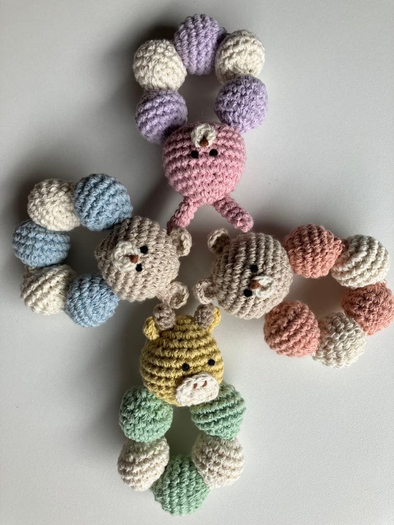 Final Price Drop! Choose 2: Crochet Baby Rattles
