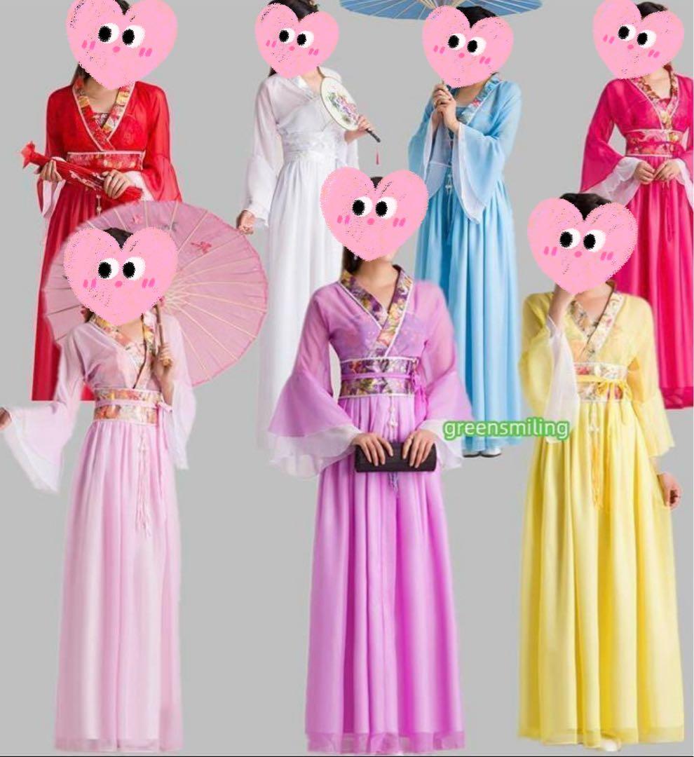 Big Price Drop! Chinese Dress Hanfu Tang Dynasty Style Cosplay Light Pink Size S Unused