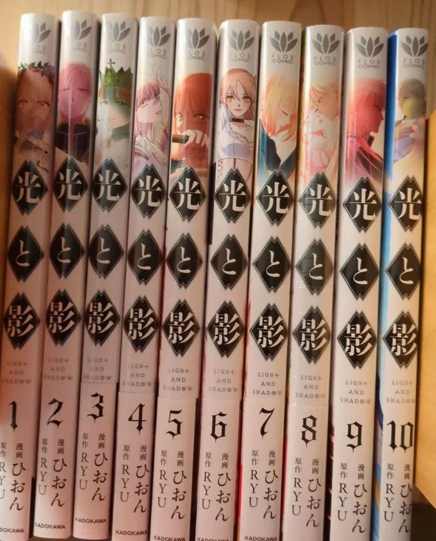 Hikari to Kage Volumes 1-10 Set