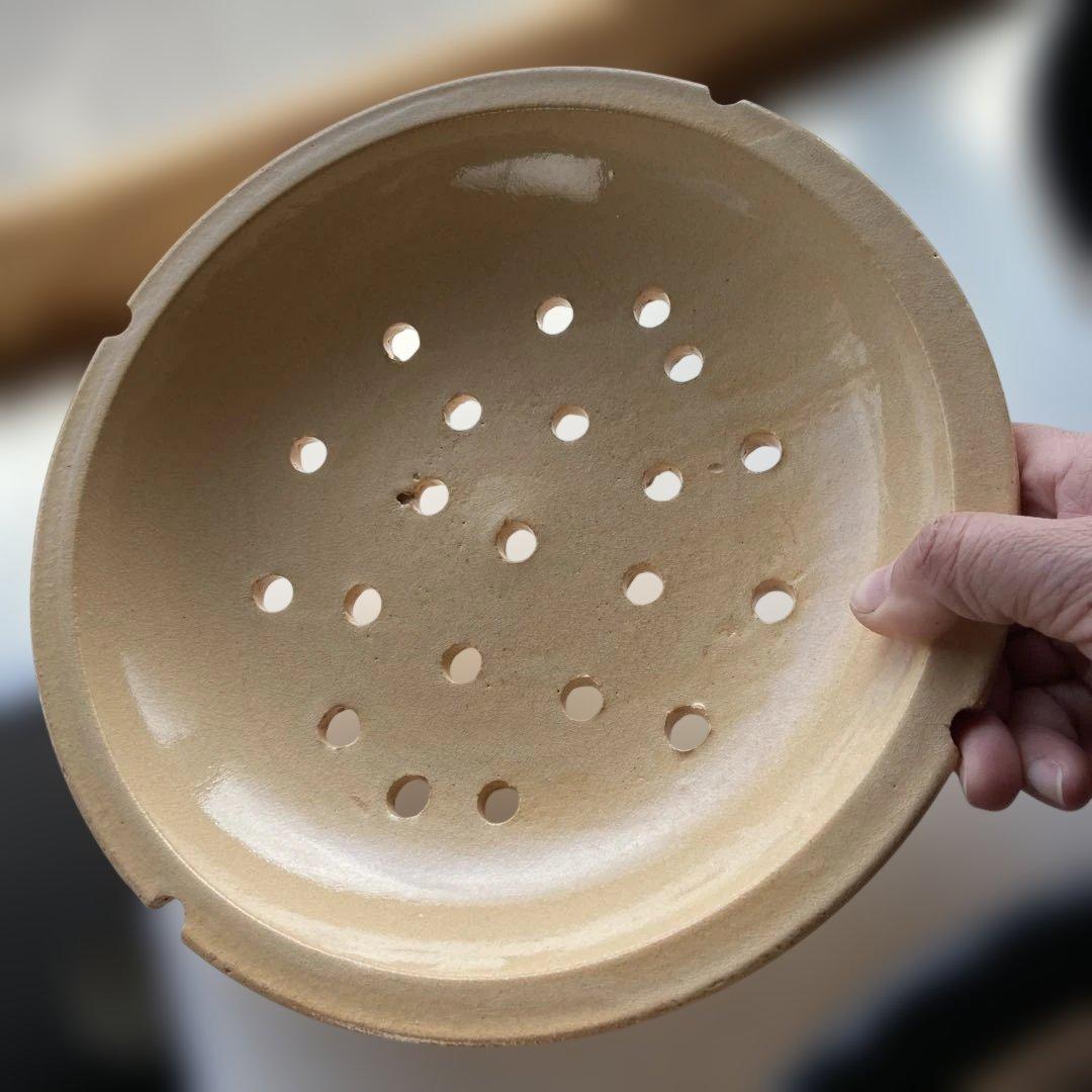 Hase-en Hase Seito Donabe Healthy Steamer Pot Large Iga-yaki