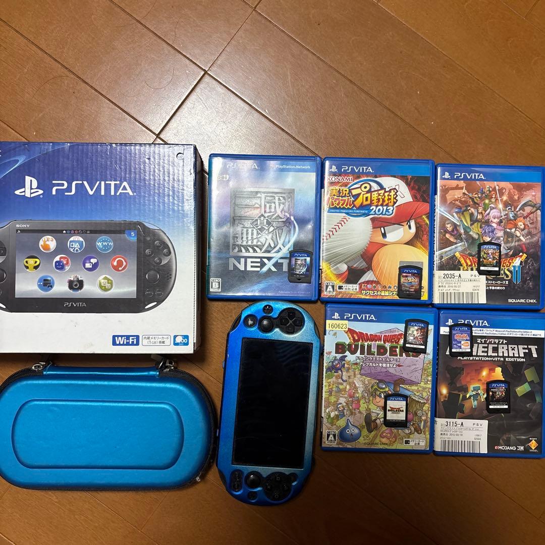 B*b様 PS Vita Blue Console + Game Software