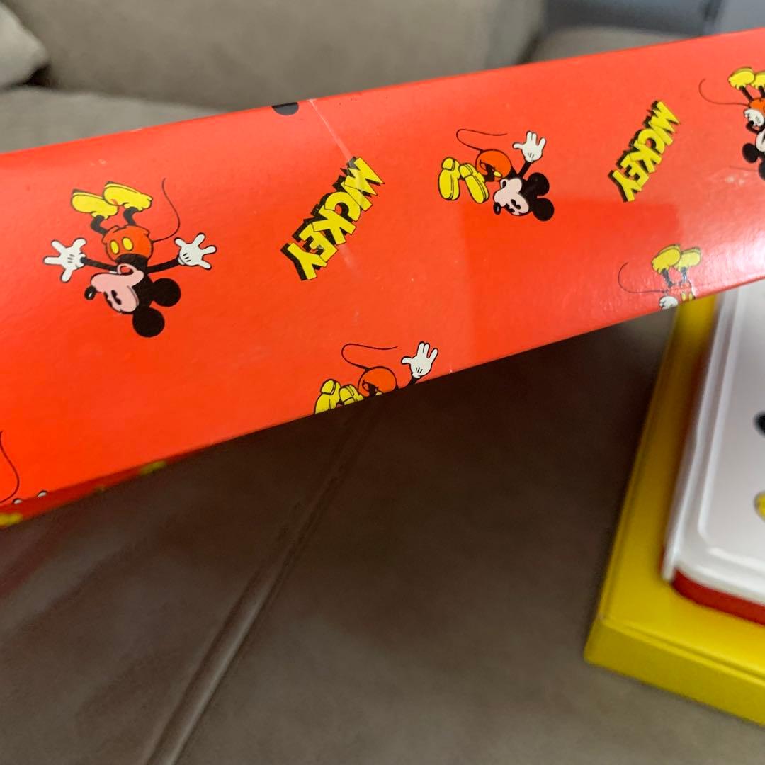 【Rare 1980s Original】Mickey Mouse Lunch Gift Set (Made by Teinen Kogyo)