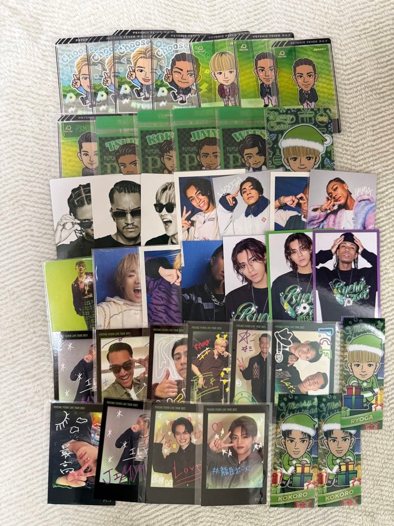 PSYCHIC FEVER Photo Card Set