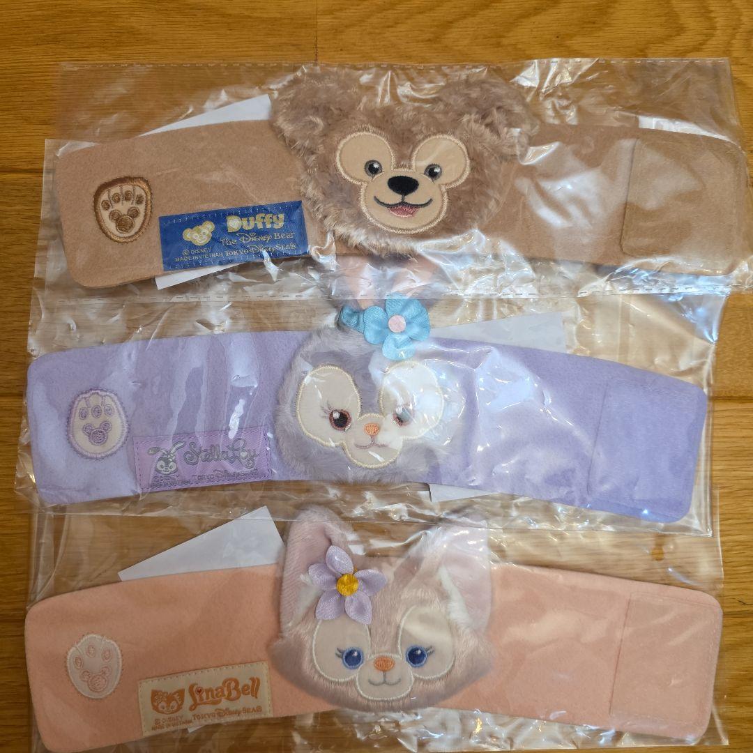 Unused Duffy & Friends Souvenir Sleeve 3-Piece Set