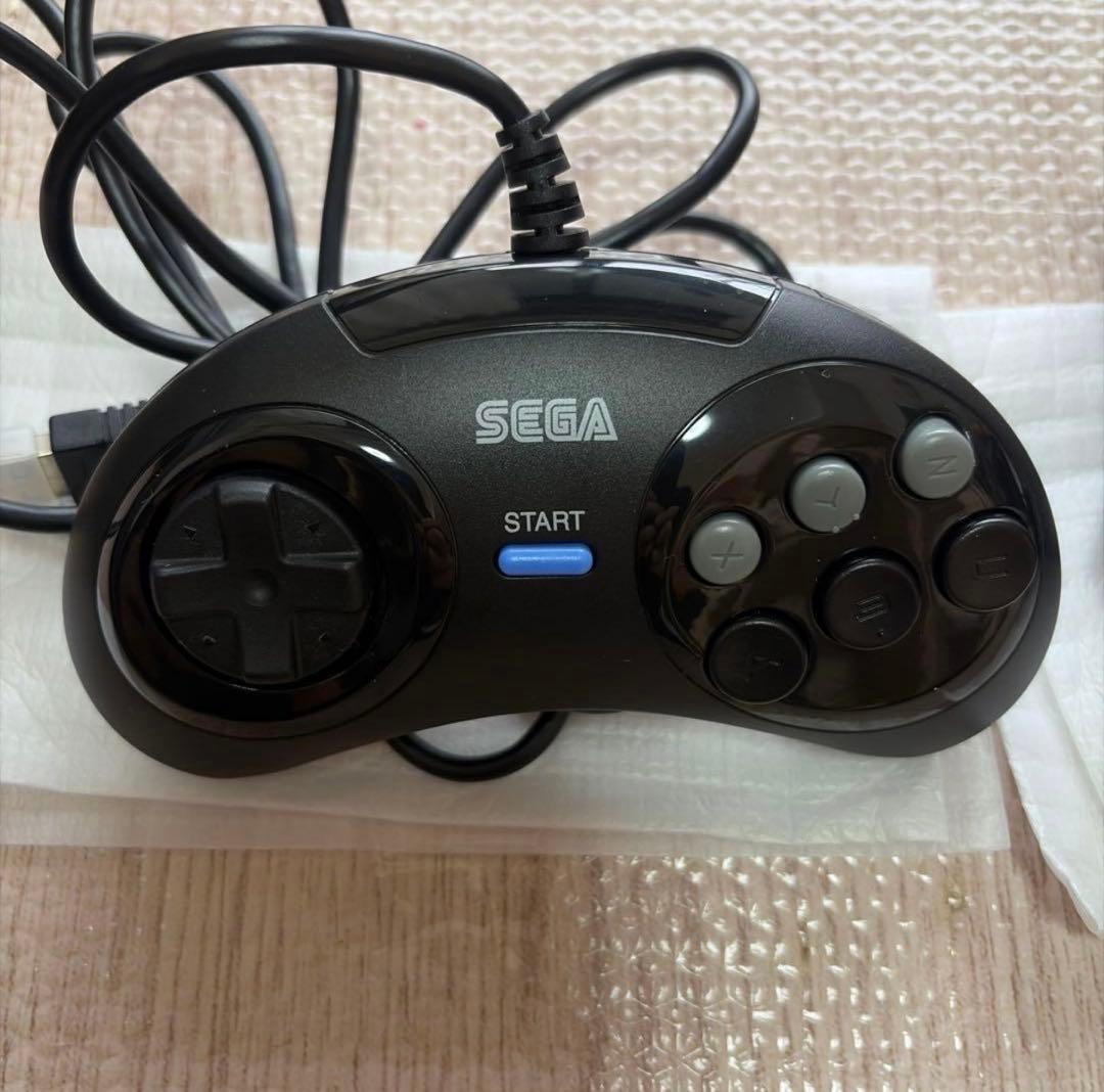 【Excellent Condition】Mega Drive Mini W Console SEGA 2 Controllers