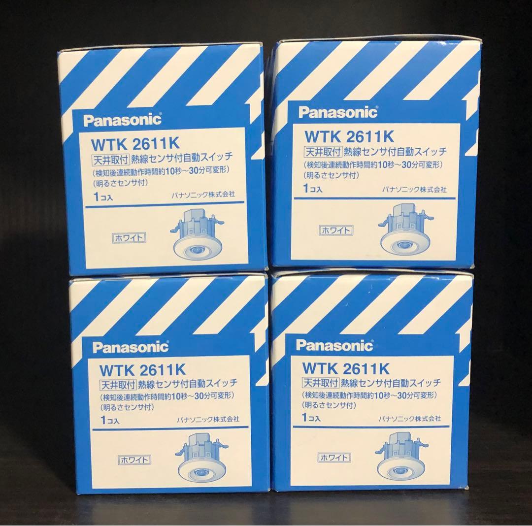 Panasonic WTK 2611K Automatic Switch with Heat Sensor, 4 units