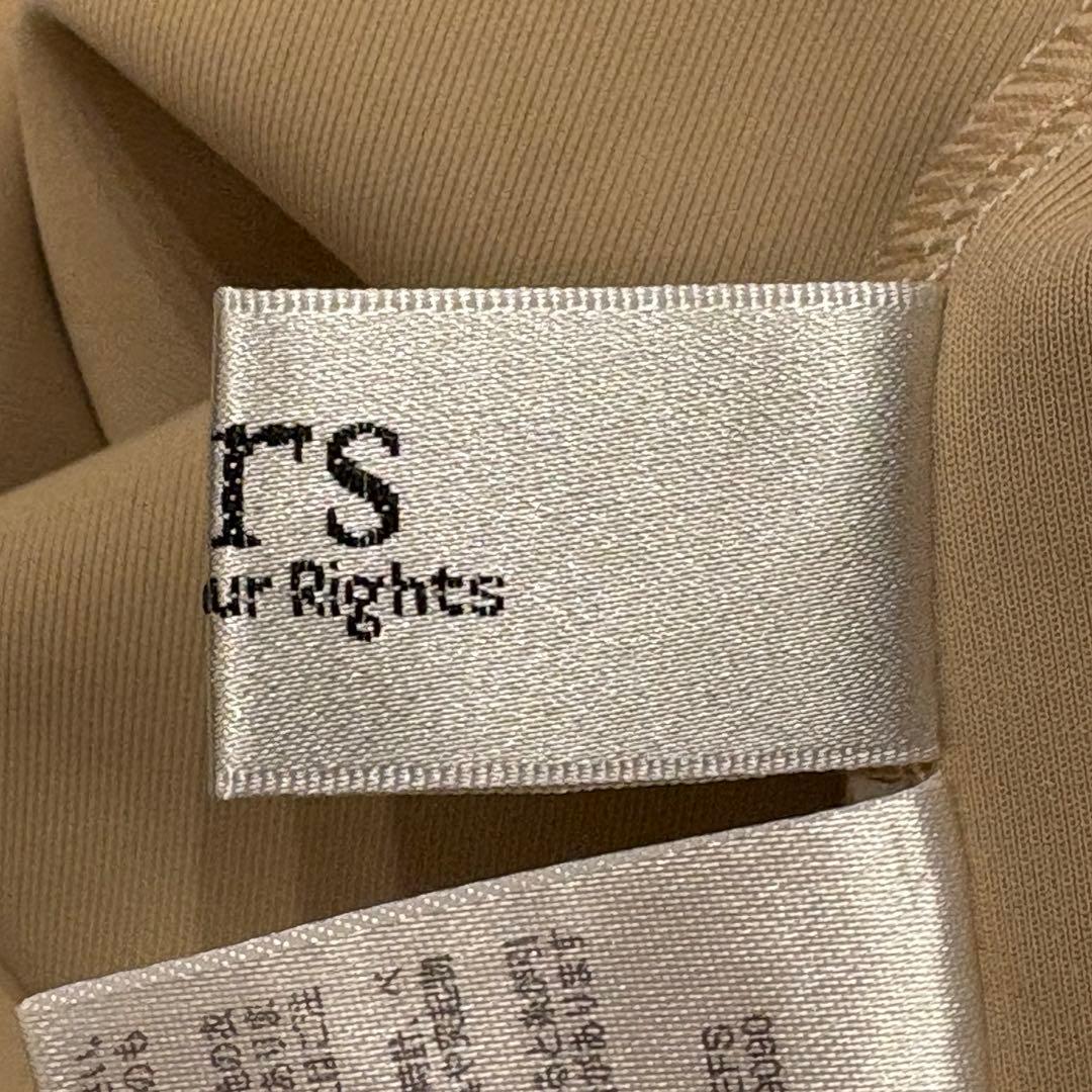 urs Reasonably Priced Stylish Spring/Summer Simple Short-Sleeved Top, Beige, M Size