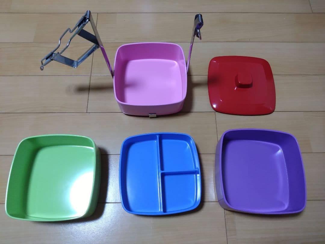 colorful plastic