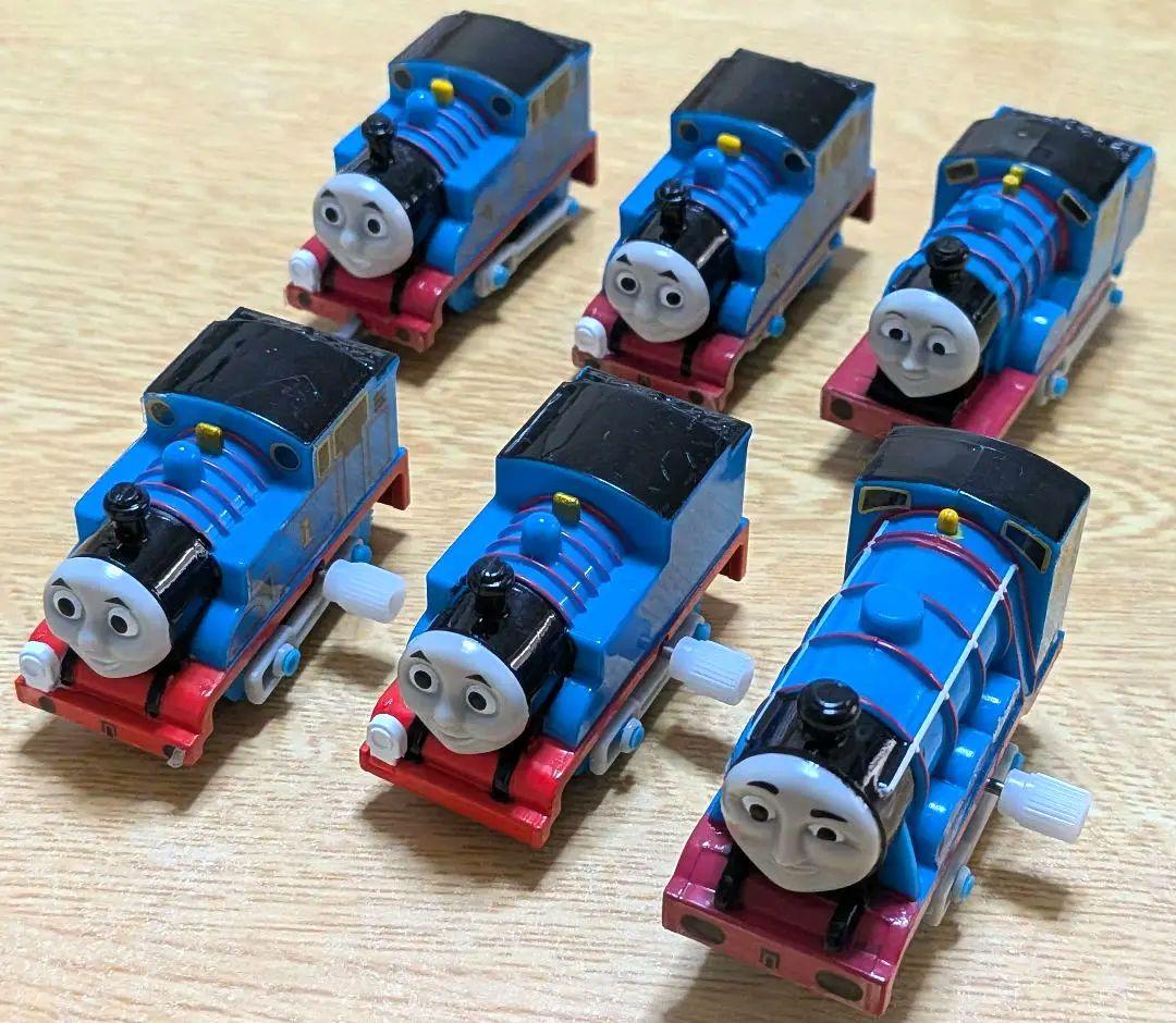 Capsule Plarail Thomas the Tank Engine Series: Set of 16 Trains and Cranky