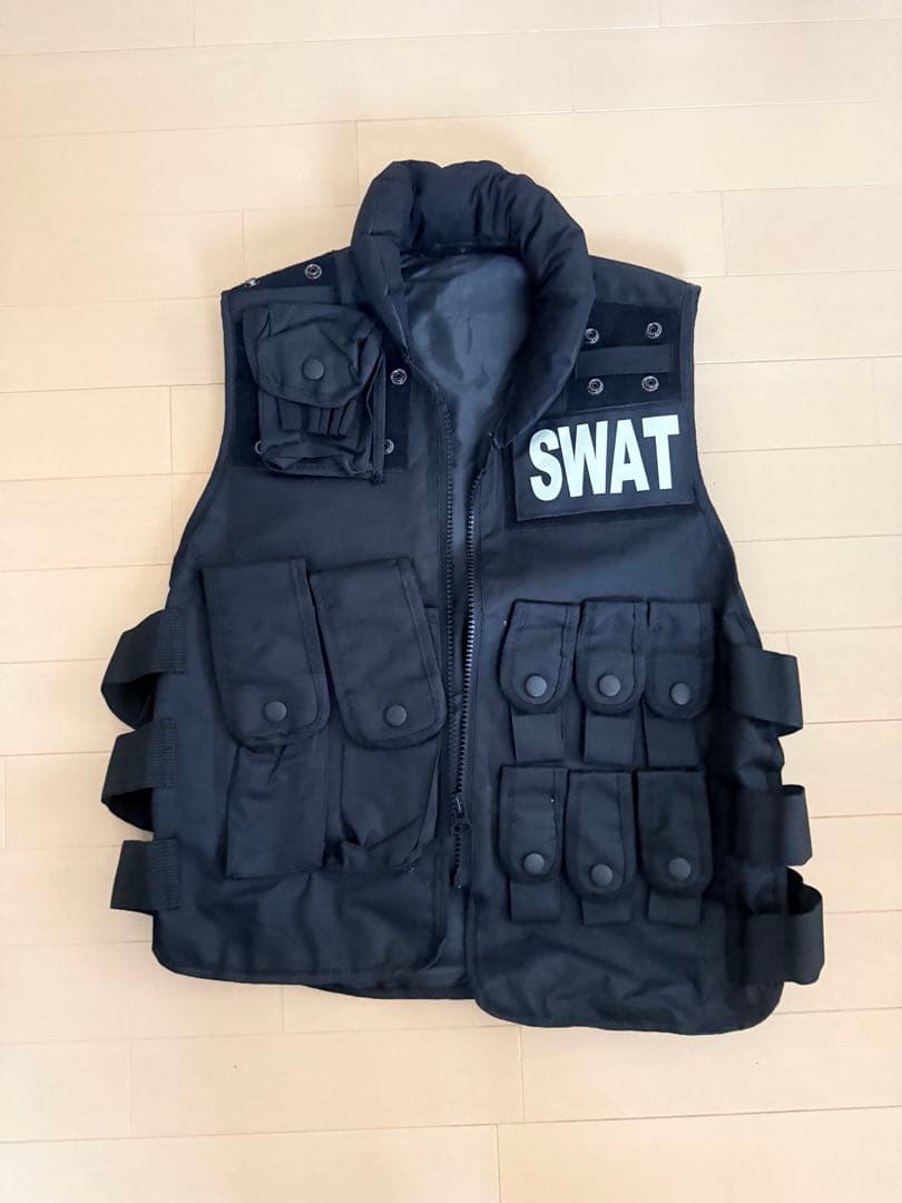 SWAT Black Vest