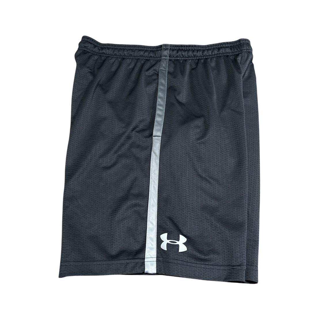 black shorts