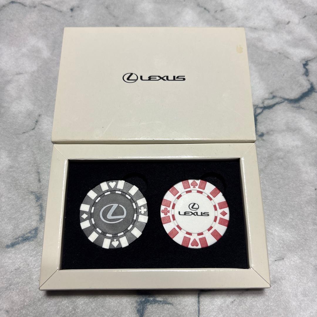 【New, Unused】LEXUS Chip Marker Set