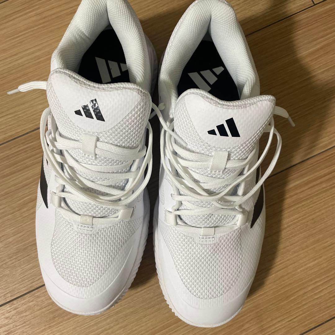 adidas White Sports Shoes