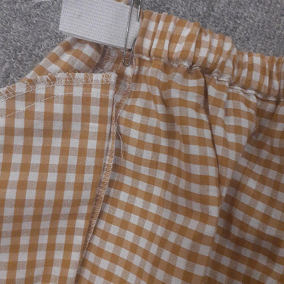 【New】Handmade Shorts 130-150cm Kana Sato Gingham Check