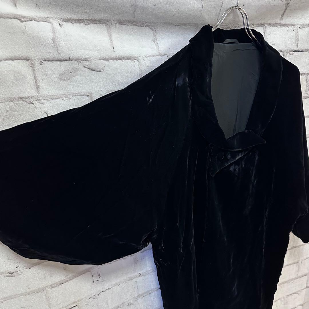 Kimono Coat - Velvet Black