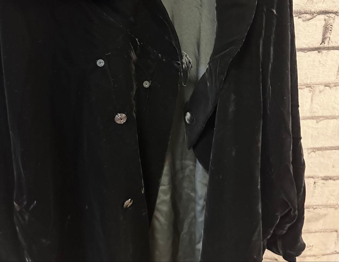 Kimono Coat - Velvet Black