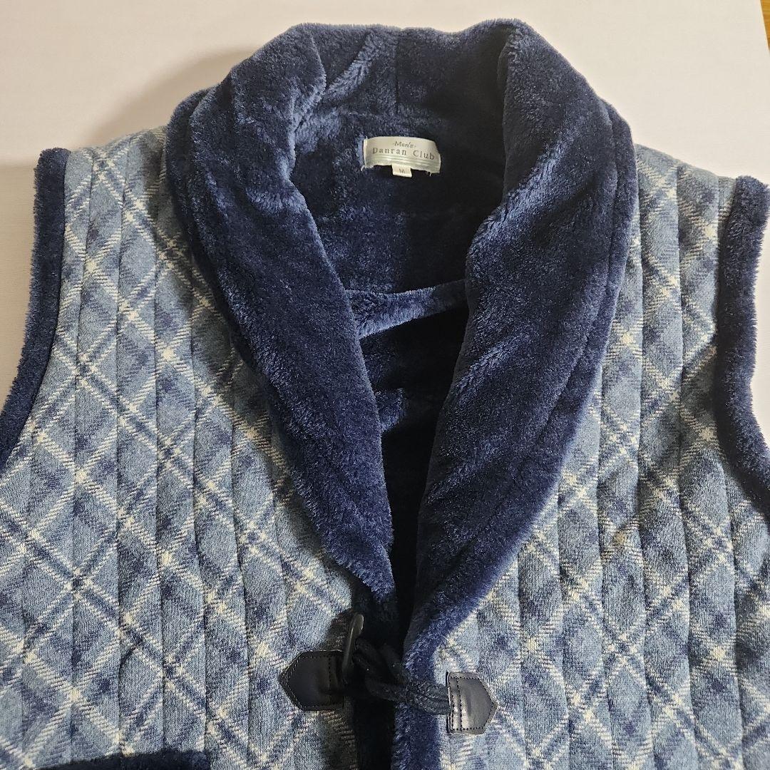 Danran Club Plaid Fleece Vest / M Size