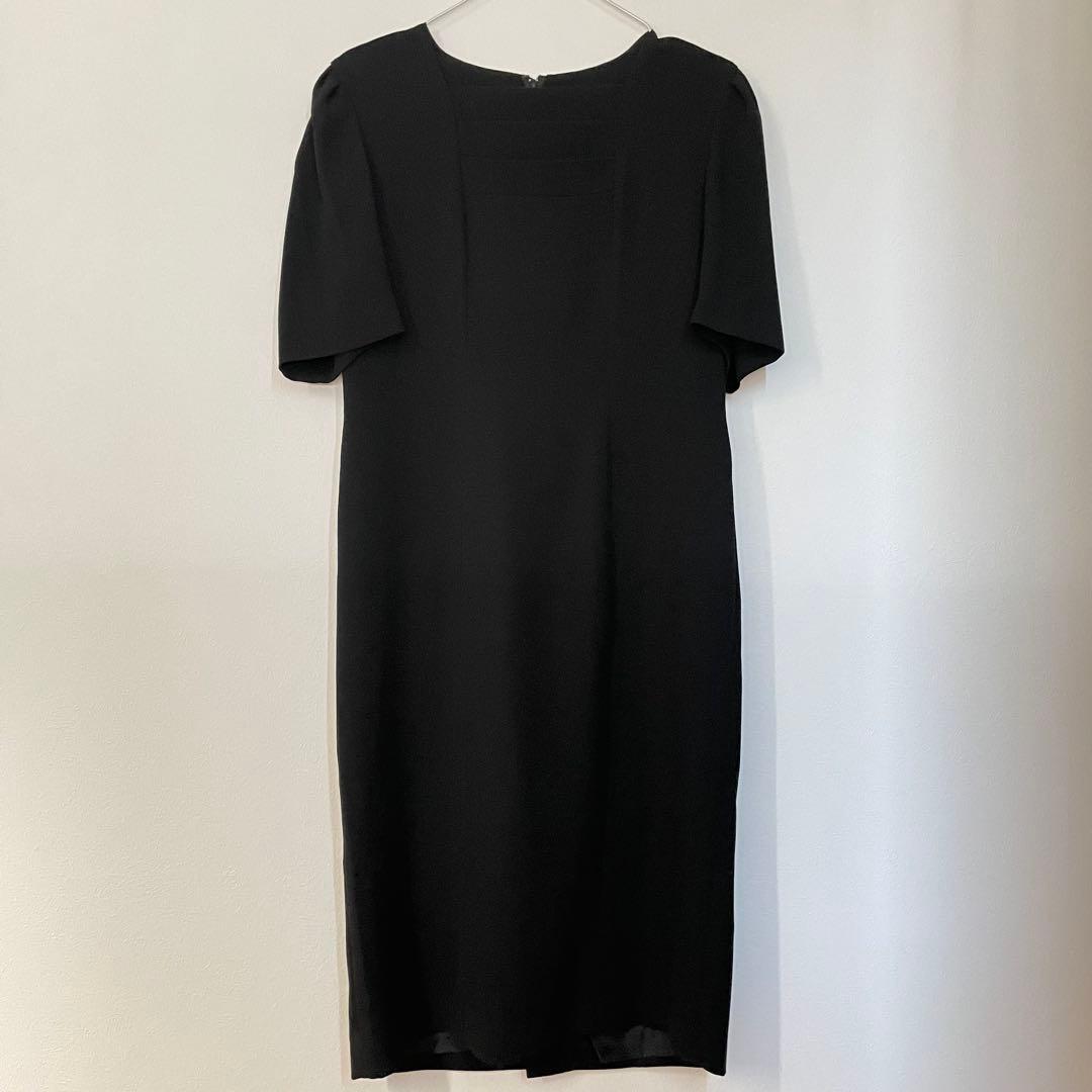 【Excellent Condition】 Yumi Katsura Black Formal Dress, Size 9, Beautiful Silhouette, M