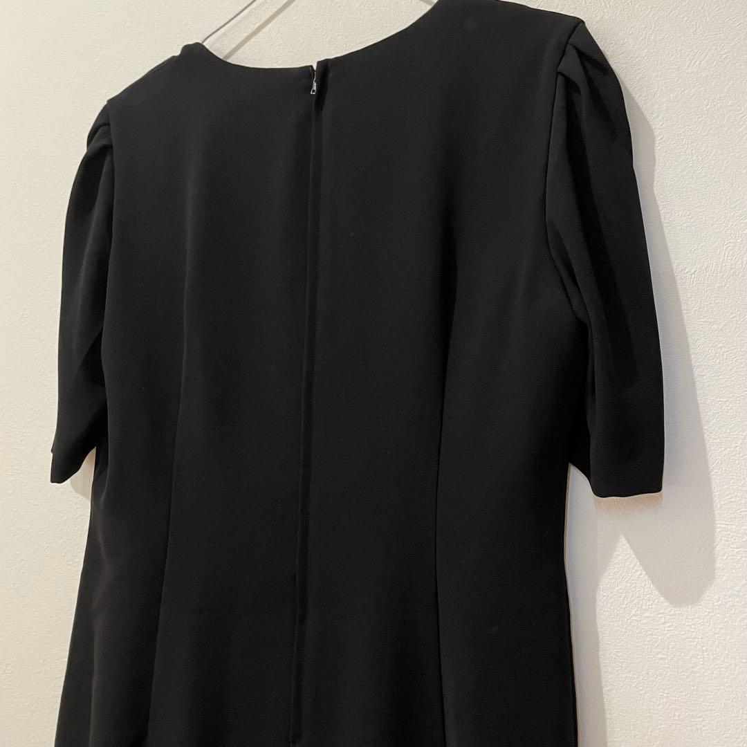 【Excellent Condition】 Yumi Katsura Black Formal Dress, Size 9, Beautiful Silhouette, M