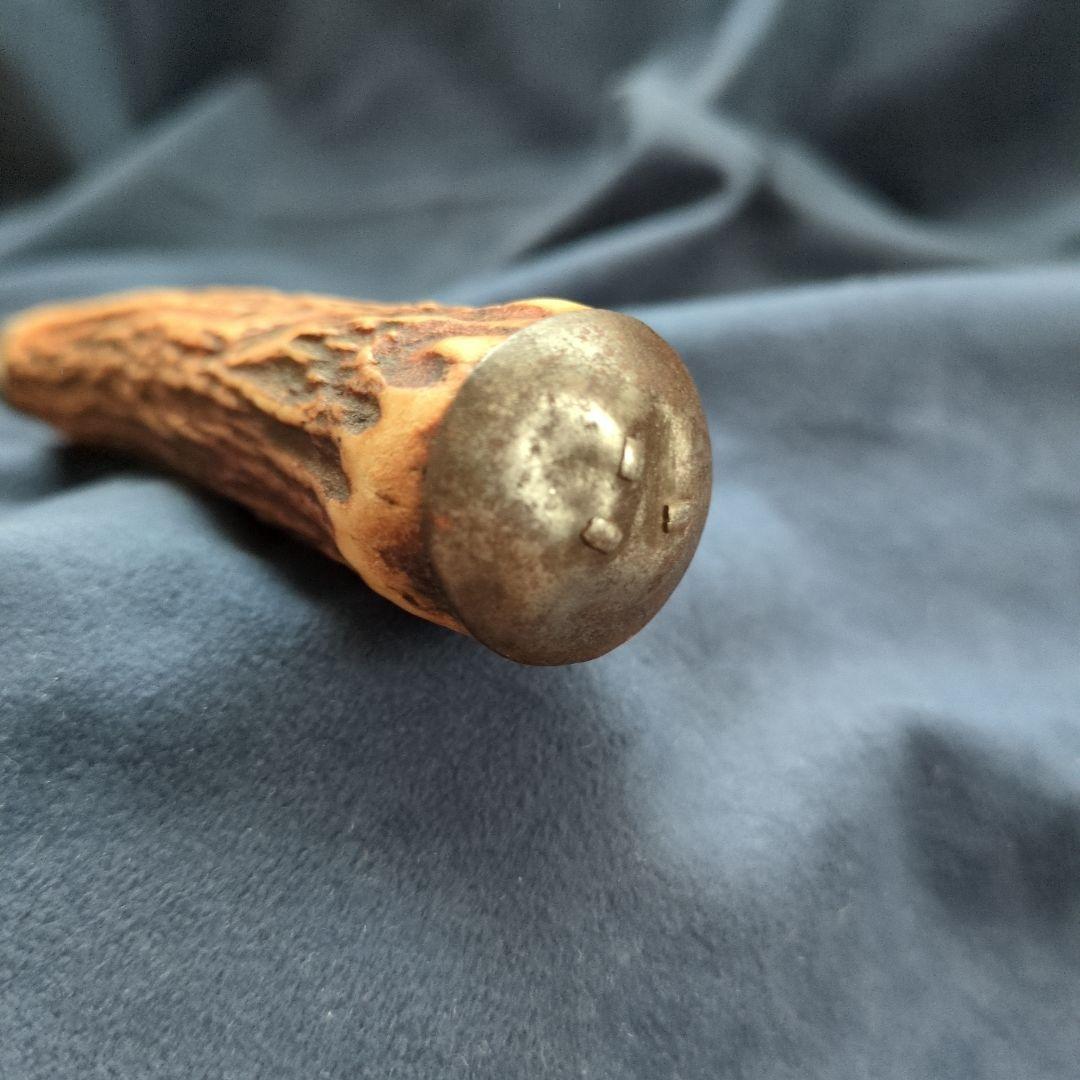 UK Antique Knife Deer Antler BBQ Knife