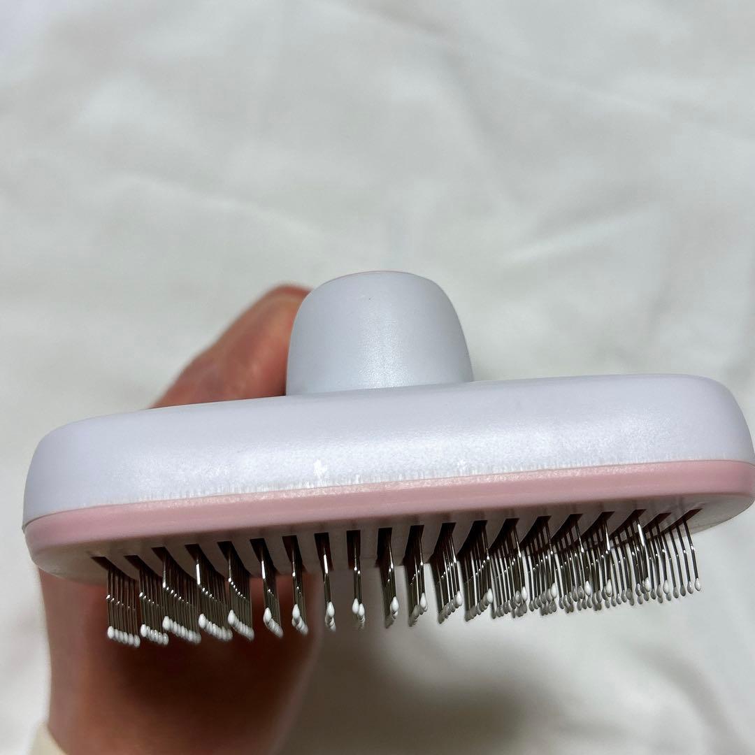 Pet Brush Pink for Dogs and Cats, 20x10.5cm, Deshedding Slicker Brush