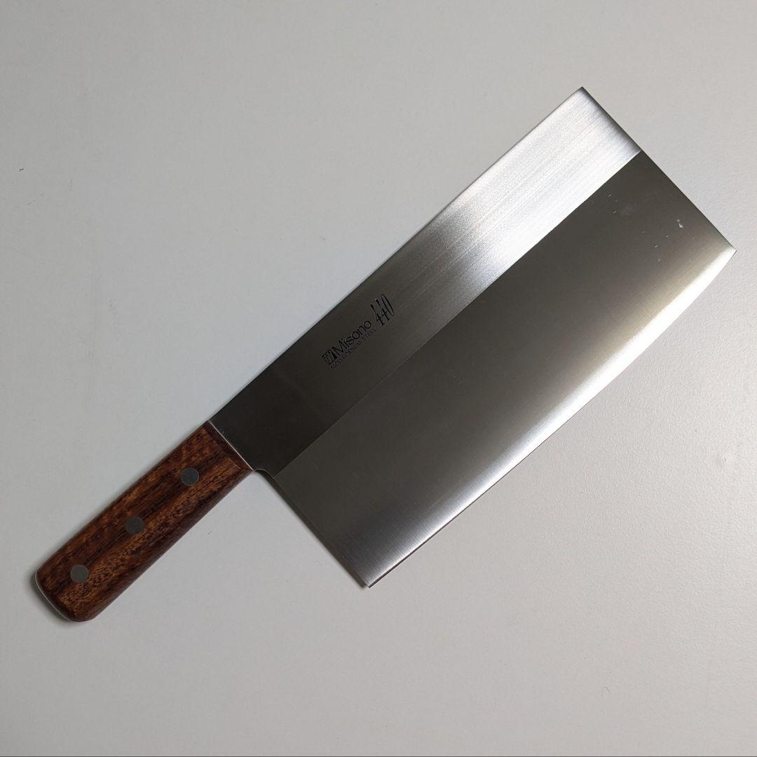 Misono 440 Series Chinese Cleaver 886, New Unused, No Box, Minor Scratches