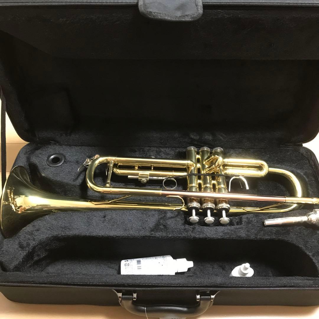 J. Michael Trumpet, Gold, with Case
