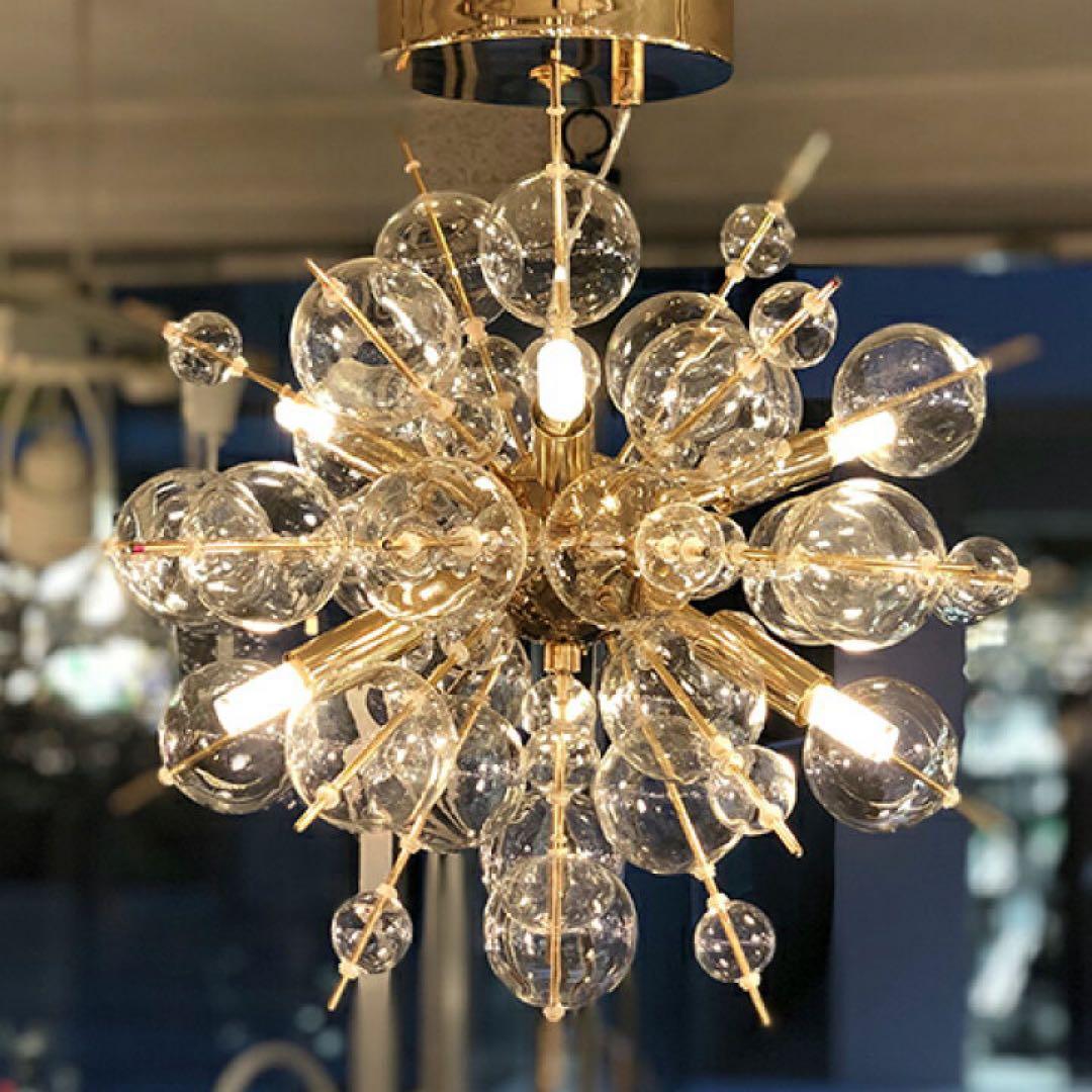 Limited to 3 units! Special Price Bubble Chandelier - Gold - LED Compatible