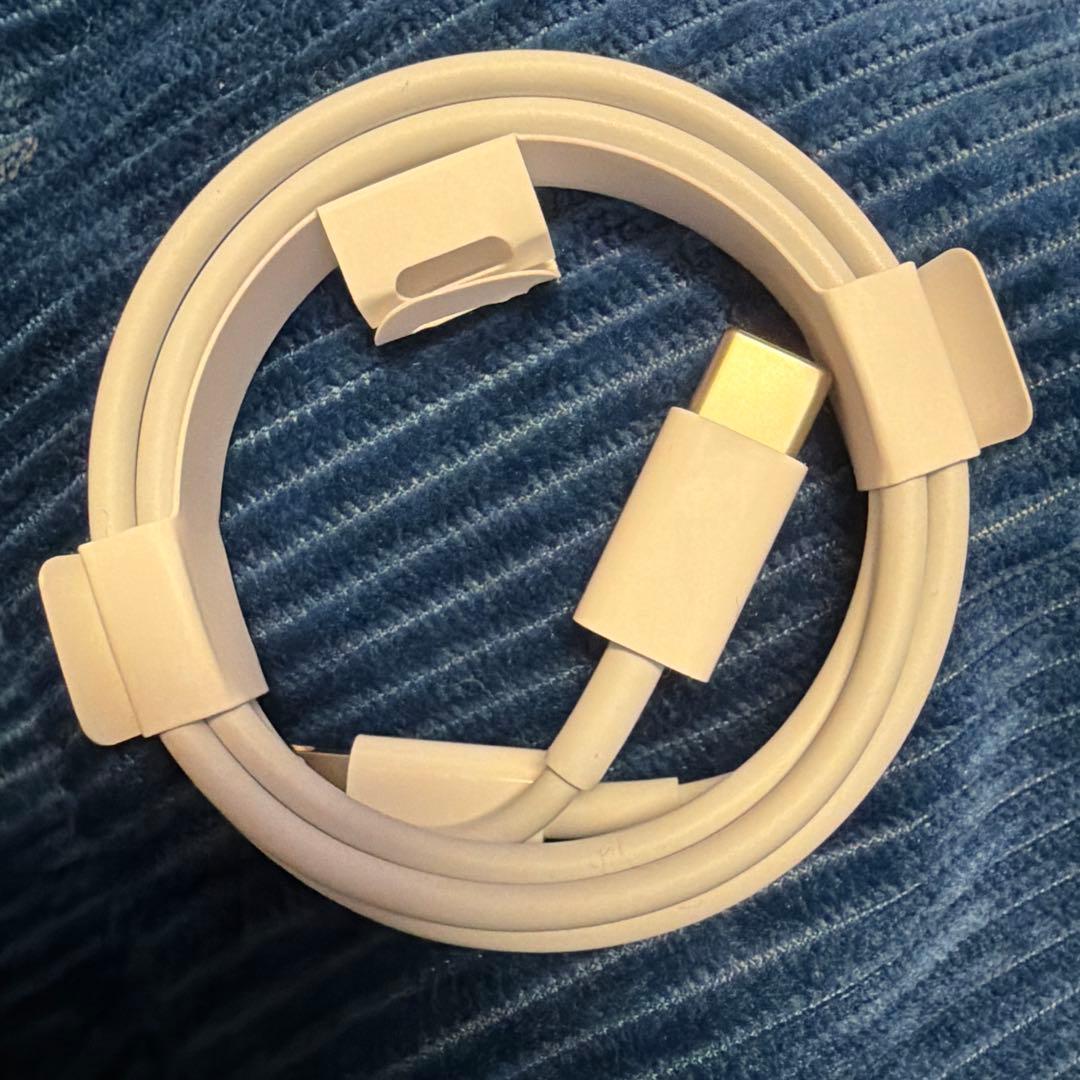 iPhone Genuine Lightning Cable USB-C Connector White