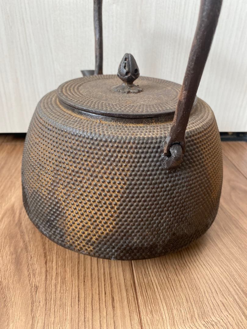 Nambu Tekki (Iron Kettle) Sangando, Nambu Morioka, Showa Retro, Vintage