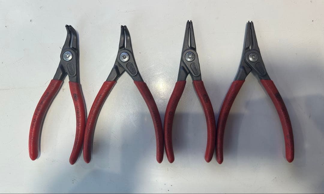 Mac Tools / Knipex Snap Ring Pliers 4-Piece Set