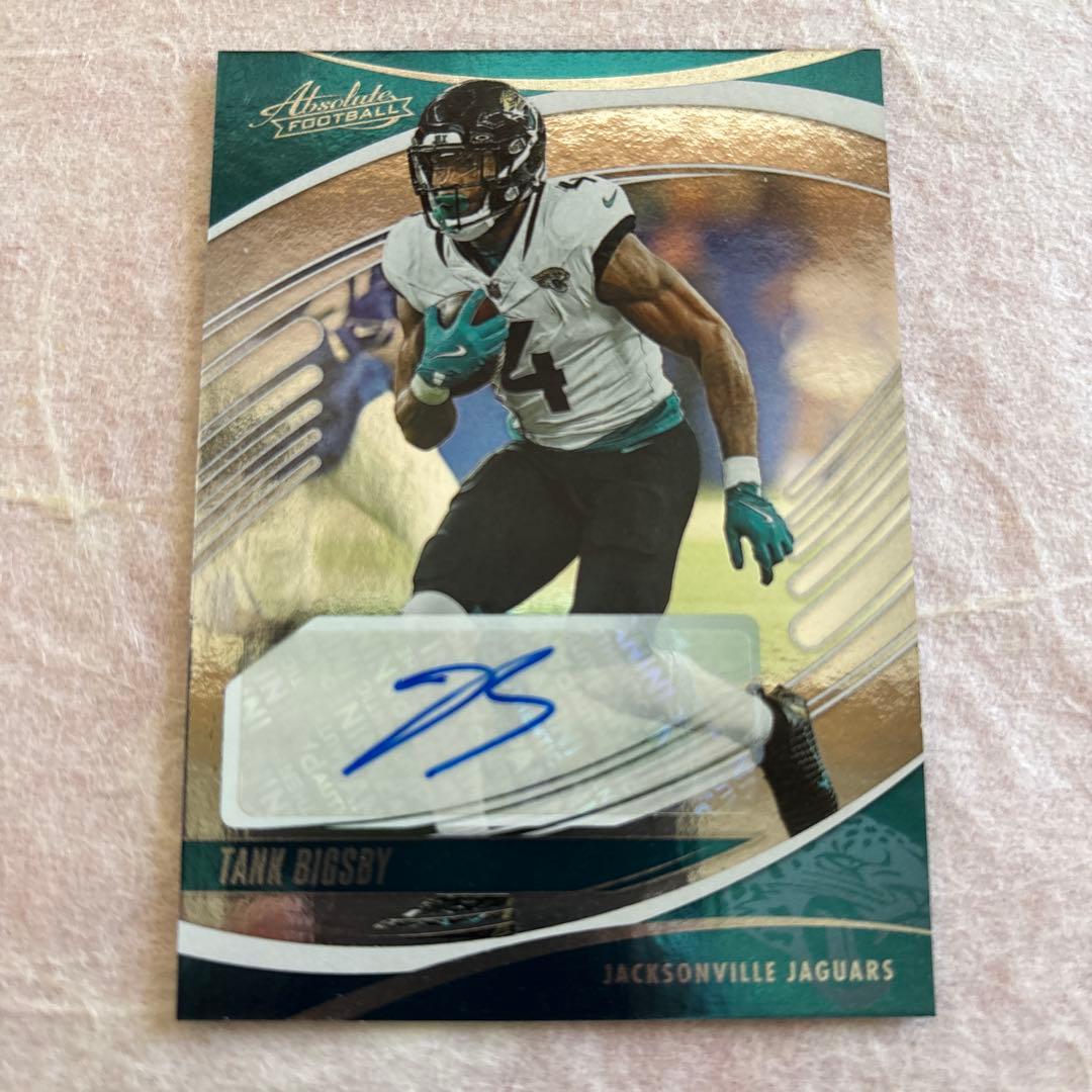 NFL Topps Tank Bigsby Auto