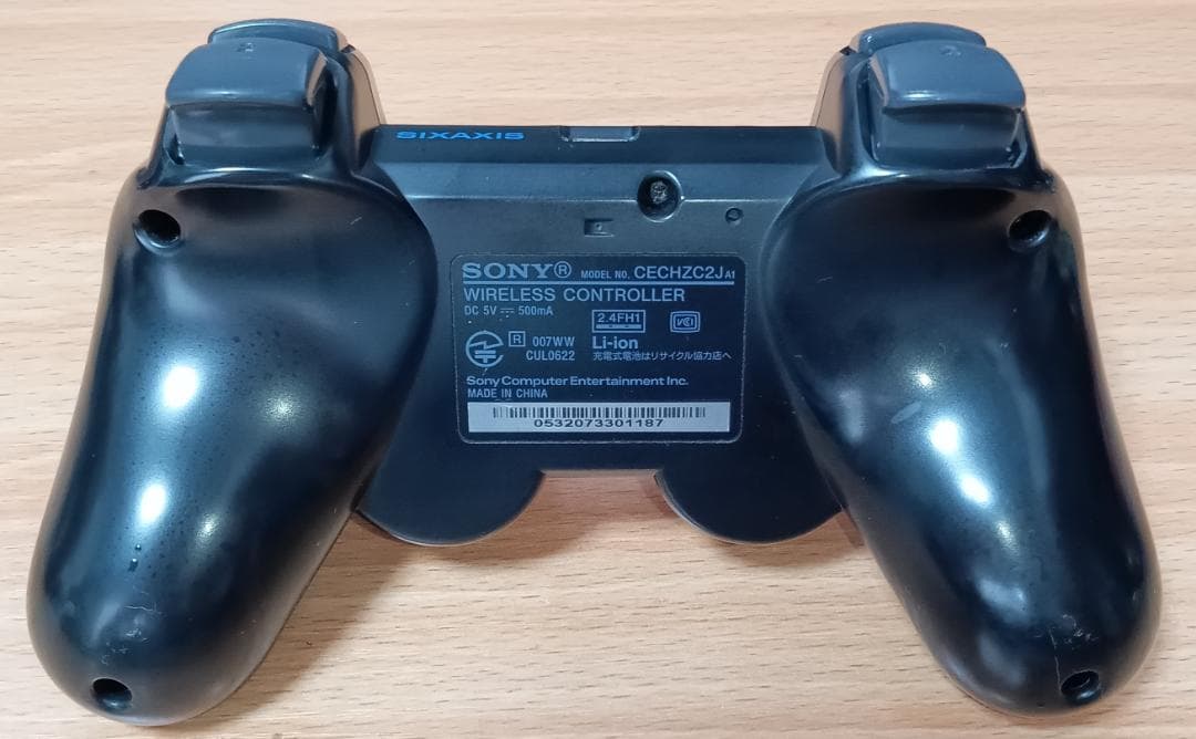 Serviced PS3 Wireless Controller CECHZC2JA1 Black No.U