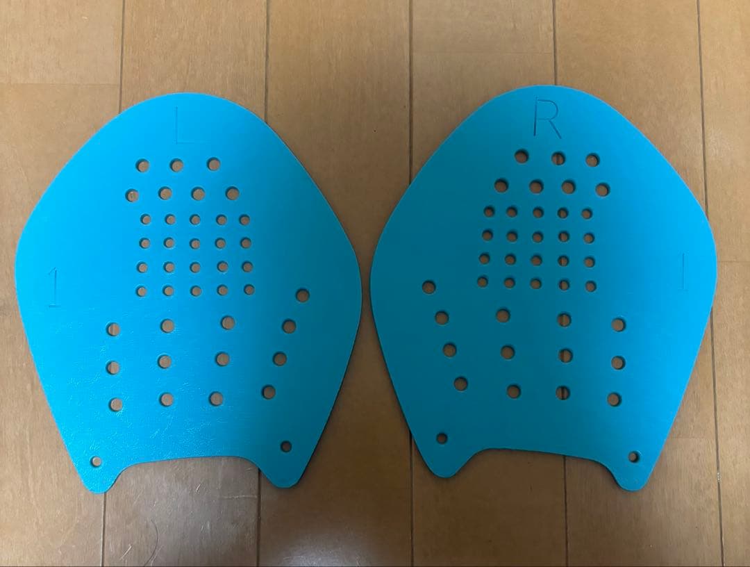 N*ame-sama Blue Paddle Plate, Left and Right Set, 1