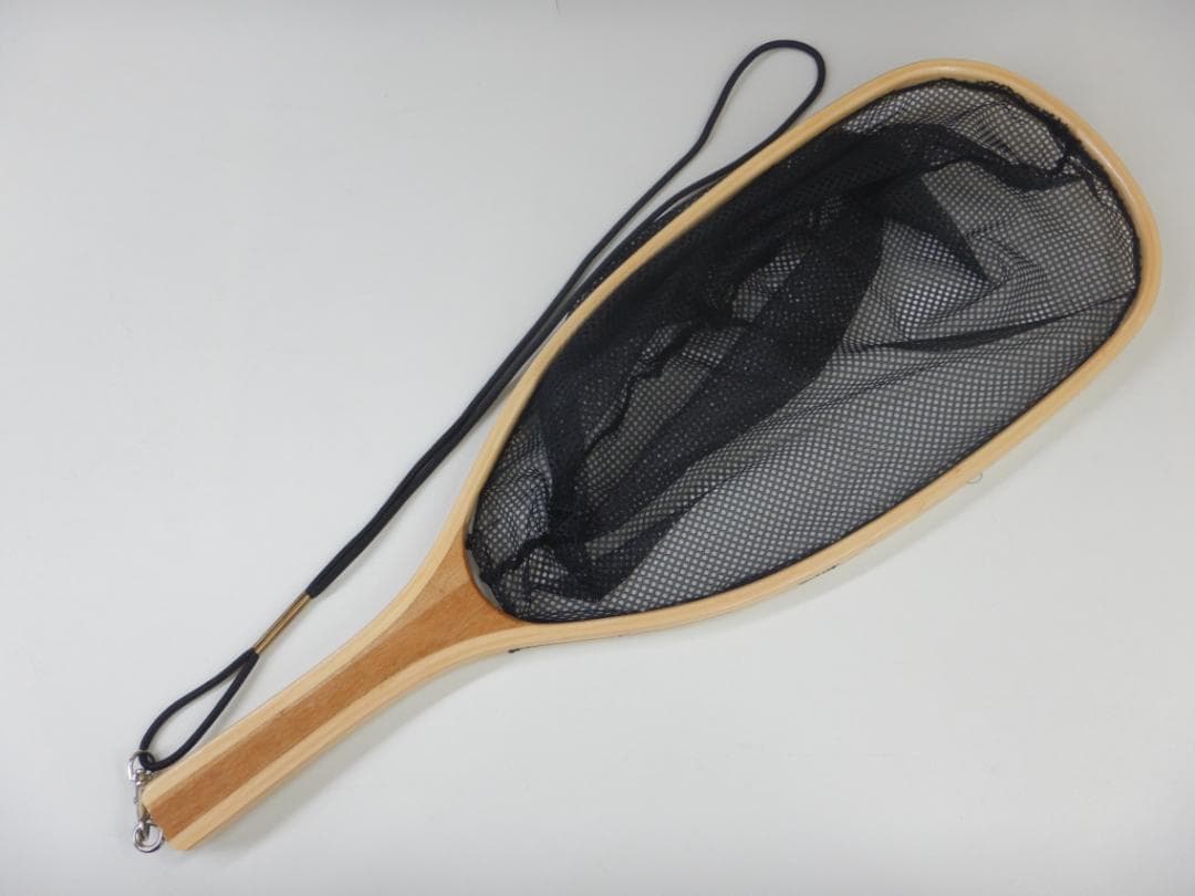 New Landing Net ★ Size: 52x18 cm Depth: 23 cm ★ Wooden Net