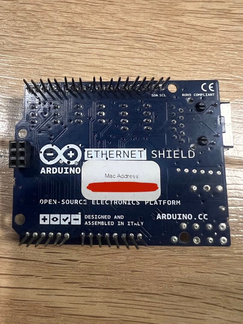Arduino Ethernet Shield