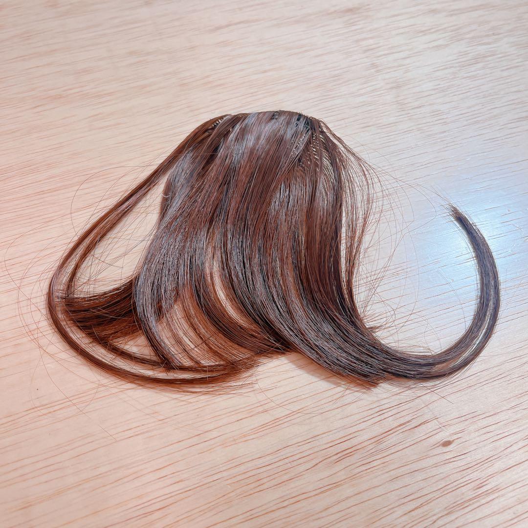 Extension wig, hairpiece, short wig, point wig, mesh brown