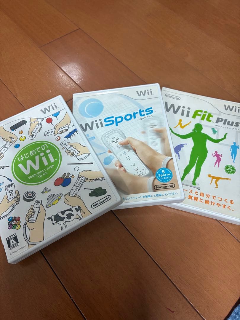 Wii Software 3-Set (Wii Sports, Wii Fit Plus)