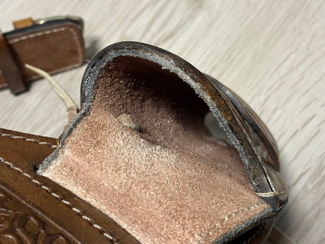 Western Gun Belt for S.A.A. Genuine Leather